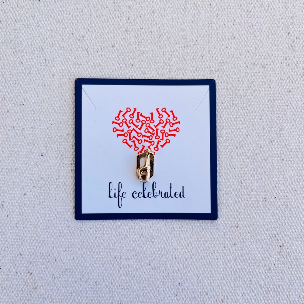 *Giraffe Charm* KEEP COLLECTIVE Retired Gold